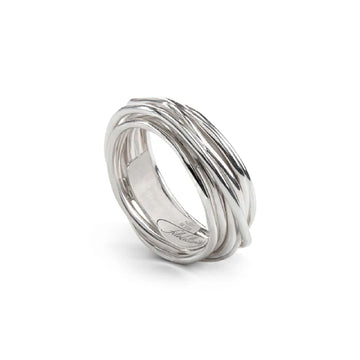 Anello Rubinia Filodellavita 7 fili in argento 925 12