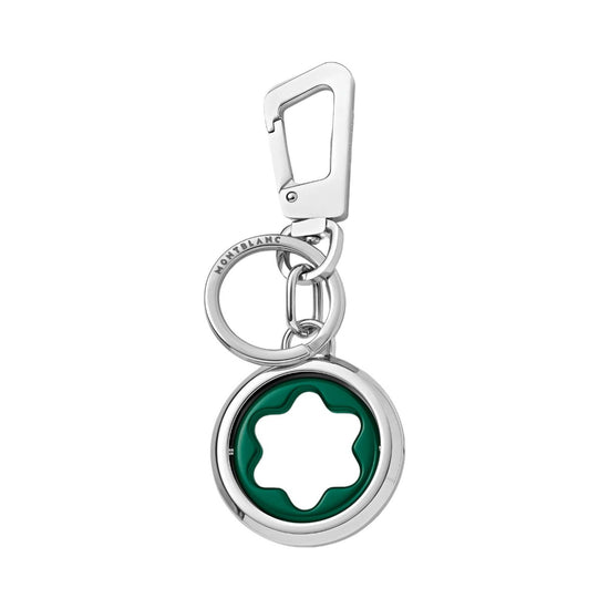 Portachiavi Montblanc Meisterstück uomo acciaio, ottone, alluminio argento verde 131104-1