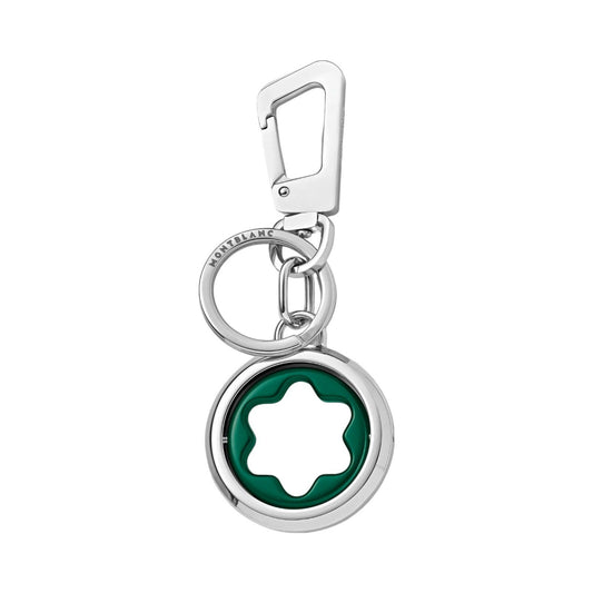 Portachiavi Montblanc Meisterstück uomo acciaio, ottone, alluminio argento verde 131104-1