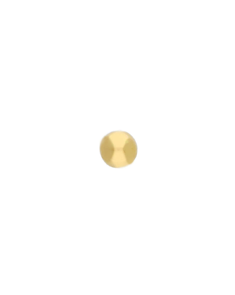 Mono orecchino a lobo unisex JOY Gioielli Oro in oro giallo 18kt con piccola sfera 132085MONO