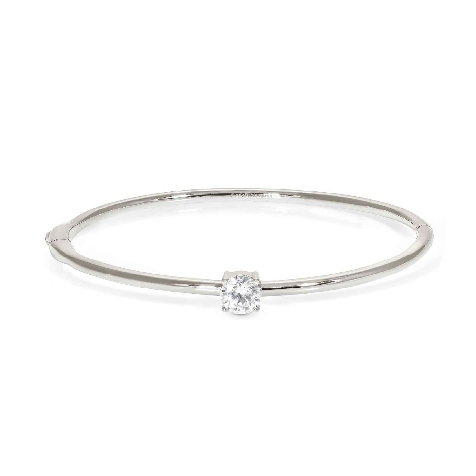 Bracciale rigido piccolo Nomination Colour Wave donna in argento con zircone 149818-010-1