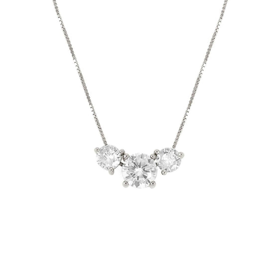 Collana Nomination Colour Wave donna in argento rodiato con zirconi 149821-001-1