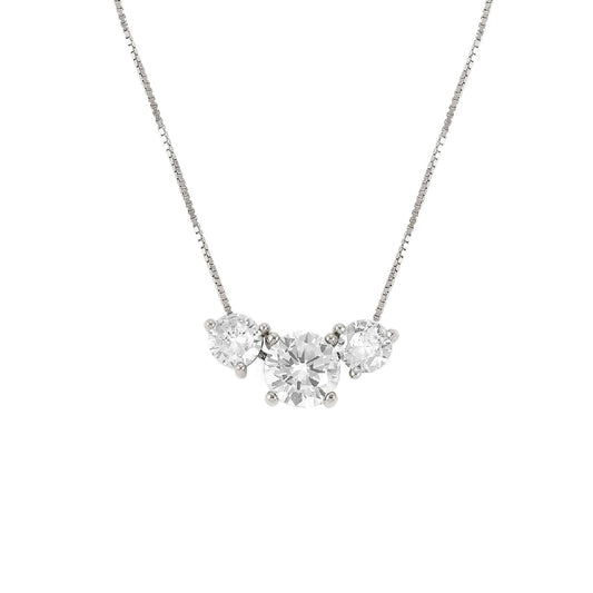 Collana Nomination Colour Wave donna in argento rodiato con zirconi 149821-001-1