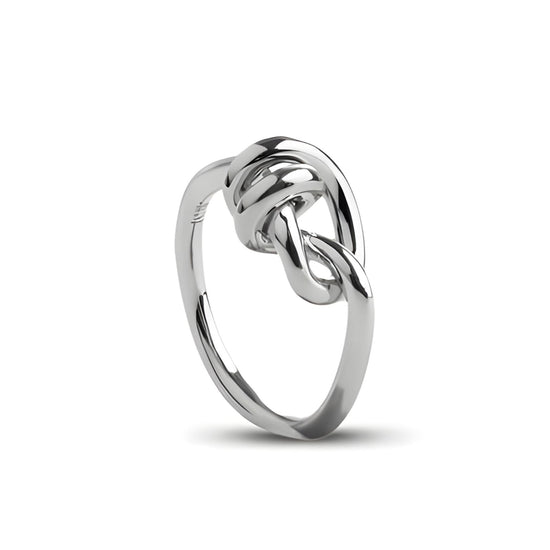 Anello Rubinia Filodamore argento 925 con nodino annodato 14