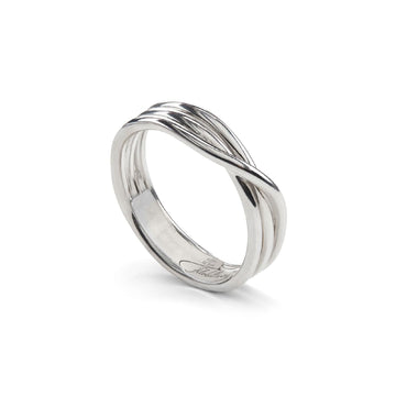 Anello Rubinia Filodellavita 3 fili in argento 925 14