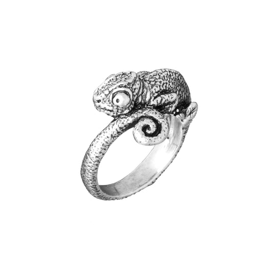 Anello da donna Giovanni Raspini in argento camaleonte 14