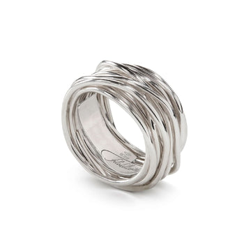 Anello Rubinia Filodellavita 13 fili in argento 925 14