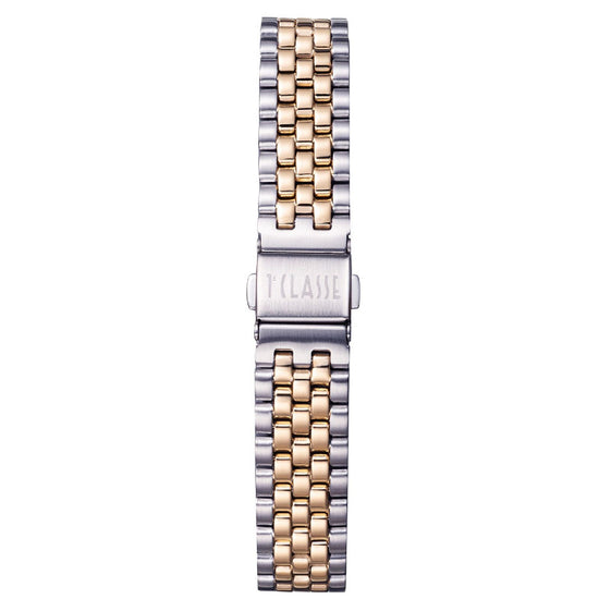 Orologio donna Alviero Martini 1ª Classe Cannes acciaio oro e cristalli 32mm 1691004-2