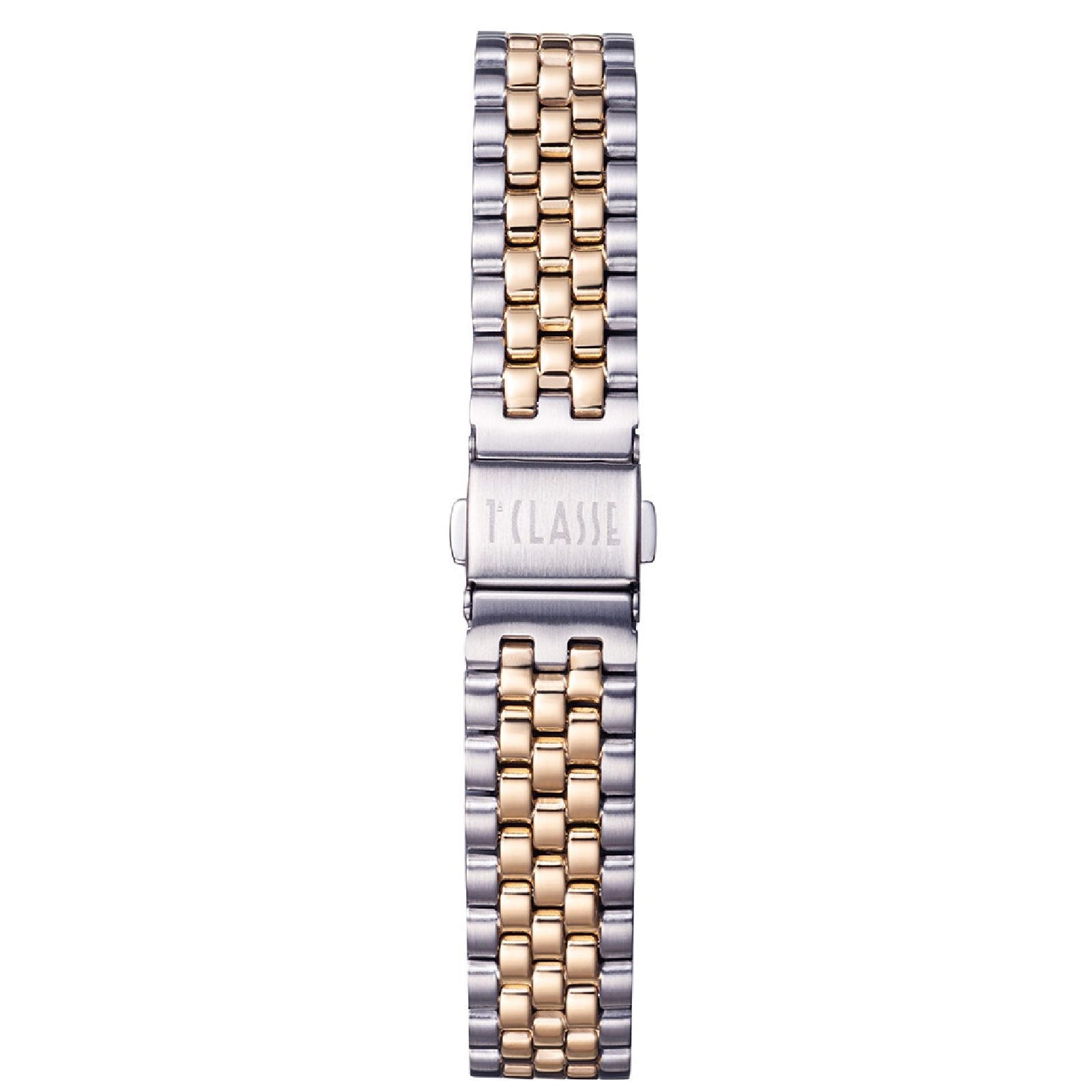 Orologio donna Alviero Martini 1ª Classe Cannes acciaio oro e cristalli 32mm 1691004-2