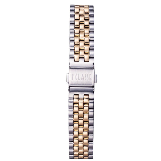 Orologio donna Alviero Martini 1ª Classe Cannes acciaio oro e cristalli 32mm 1691004-2