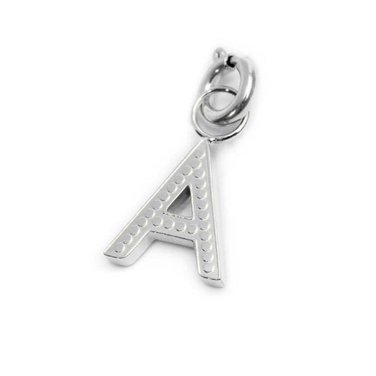Charm Marlù Time To donna acciaio iniziale A ricoperto da zirconi 18CH133W-A-2
