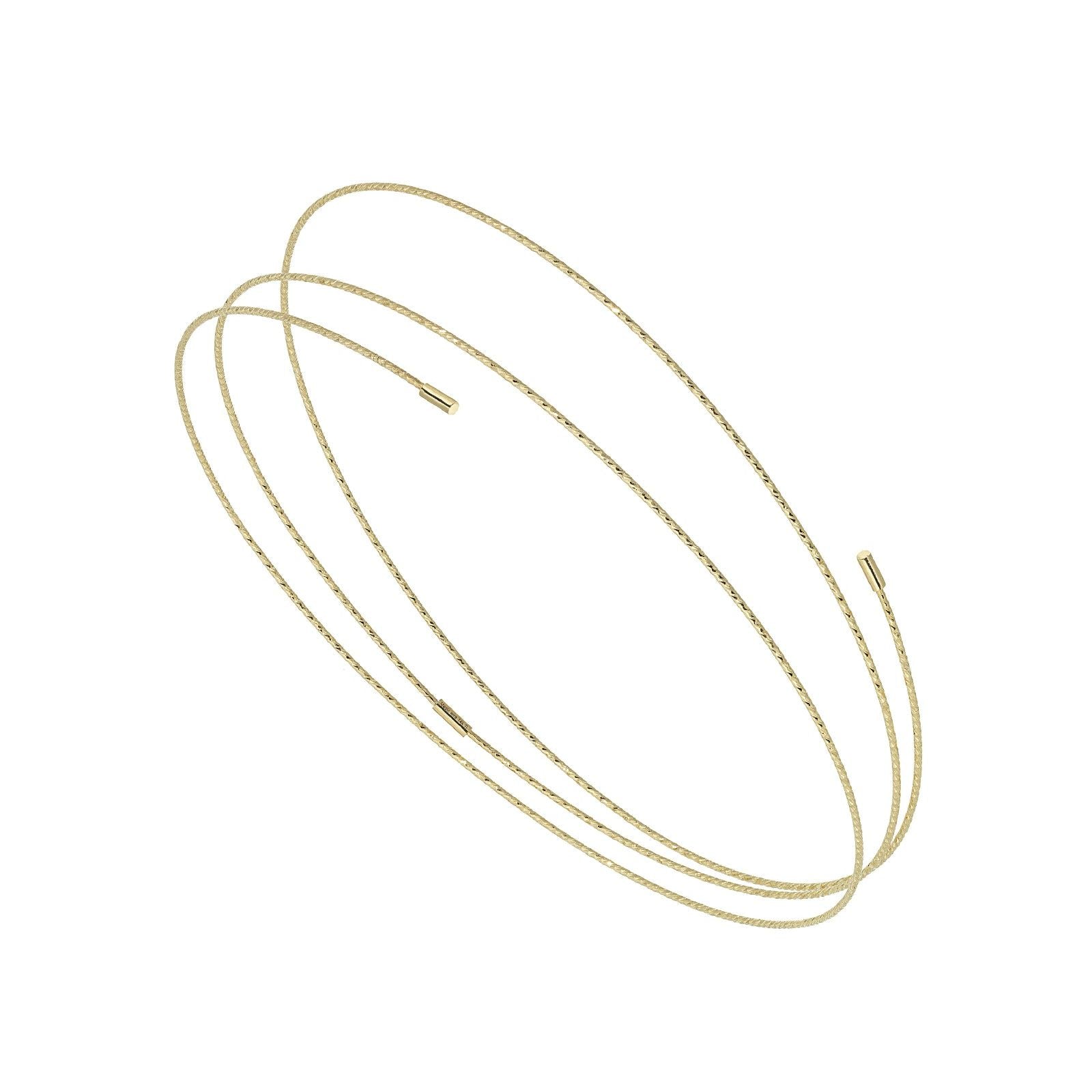 Bracciale donna MagicWire Angel a spirale ravvicinata in oro giallo 19-B3F-G-01-1