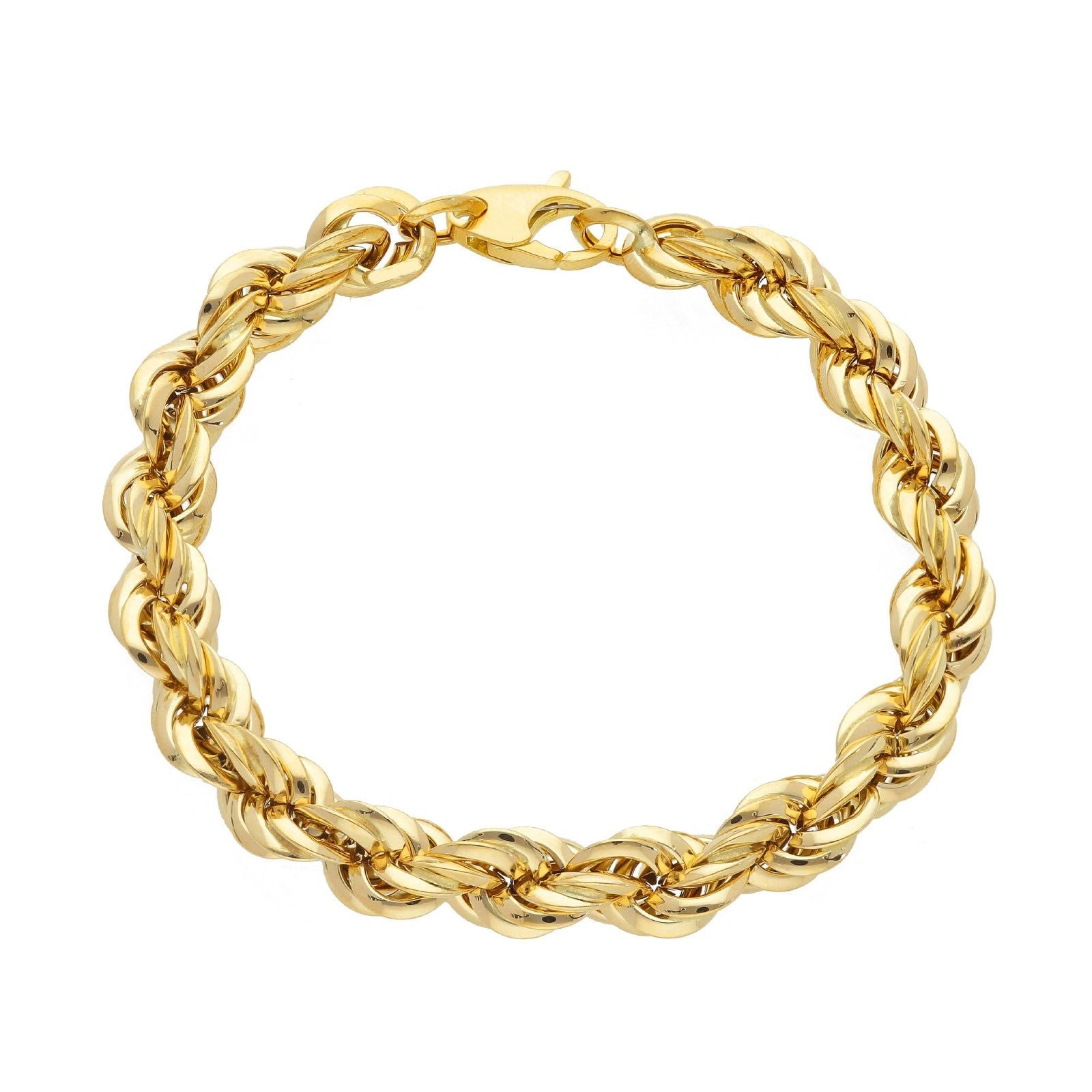 Bracciale donna JOY Gioielli oro giallo con catena arrotolata 190174-1