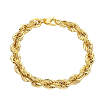 Bracciale donna JOY Gioielli oro giallo con catena arrotolata 190174-1