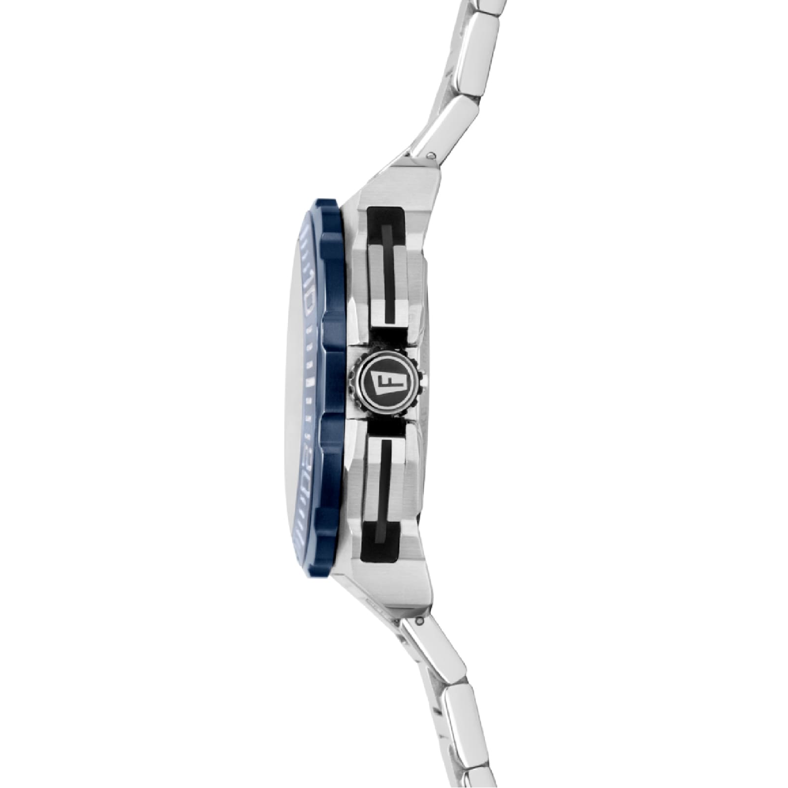Orologio cronografo da uomo Festina acciaio quadrante blu MISURA UNICA
