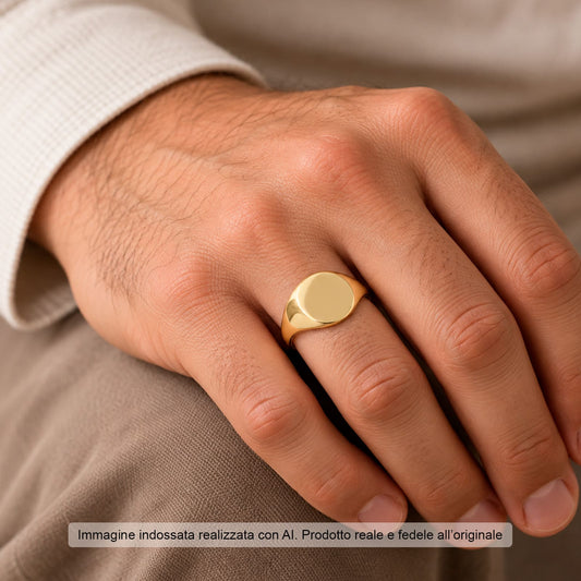 Anello chevalier Joy Gioielli Oro in oro giallo 9kt 20