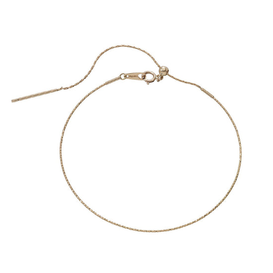 Bracciale donna MagicWire Angel con filo singolo in oro giallo 21-B-G-01-1