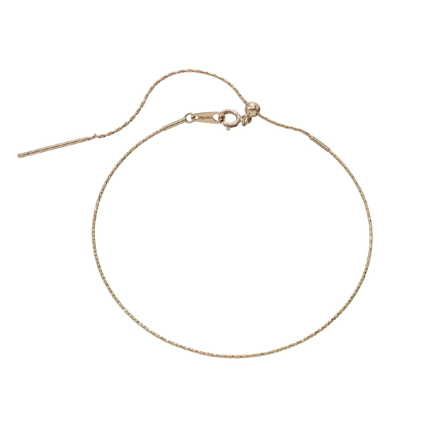 Bracciale donna MagicWire Angel con filo singolo in oro giallo 21-B-G-01-1