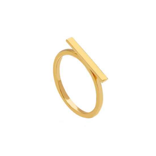 Anello donna JOY Gioielli in oro giallo con linea rigida 212167-1