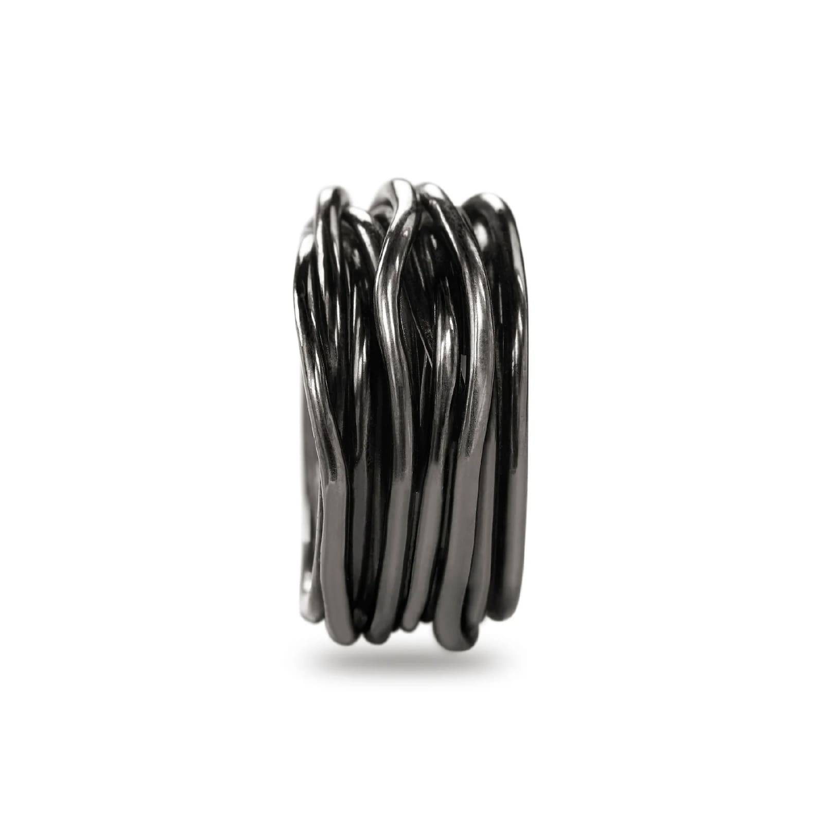 Anello Rubinia Filodellavita  13 fili in argento 925 brunito 21