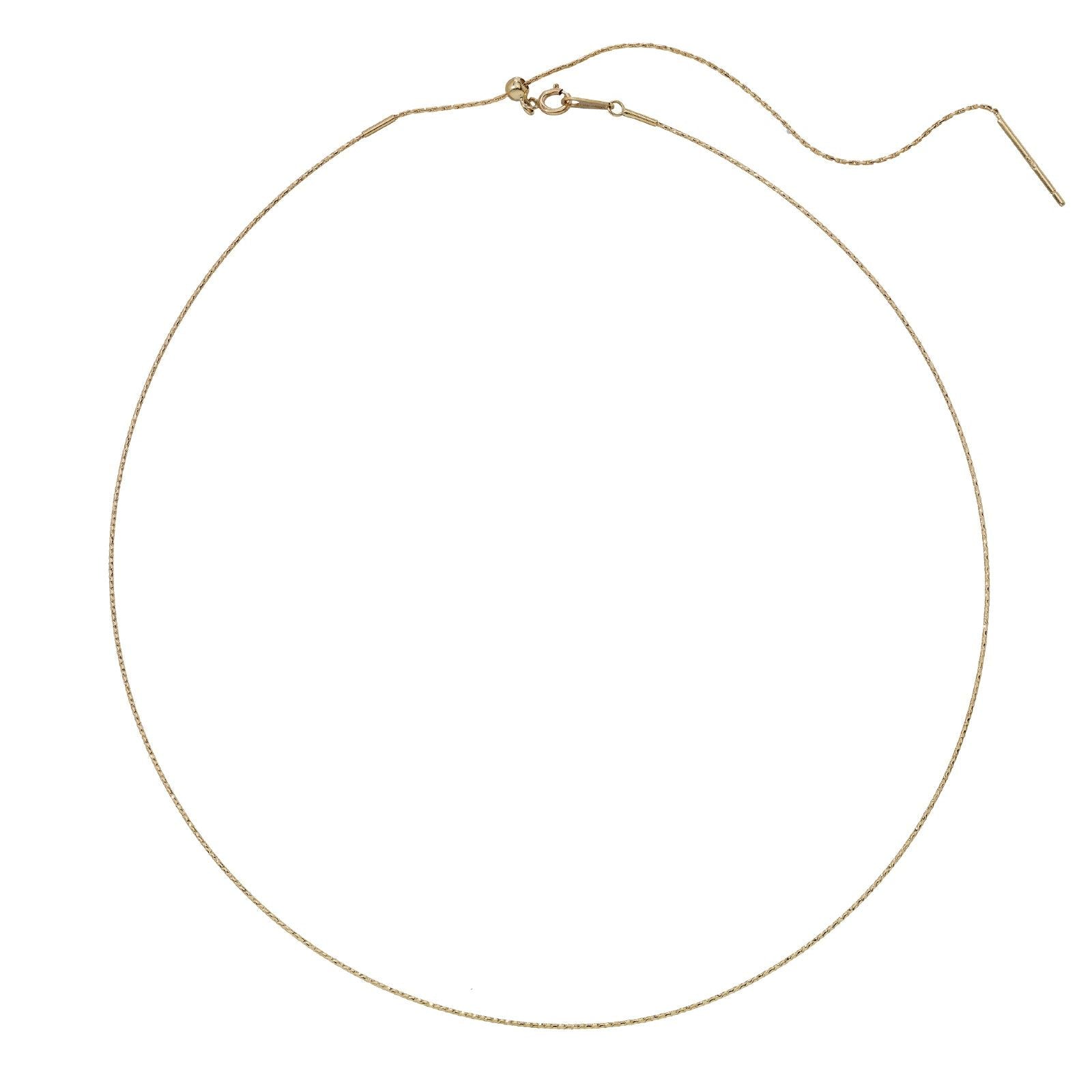 Collana donna MagicWire Angel oro giallo con filo singolo 22-C-G-01-1