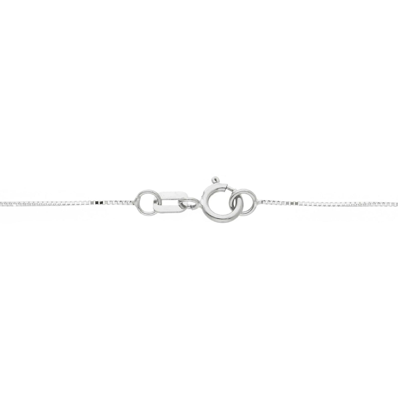 Collana donna JOY Gioielli Oro in oro bianco con cuore 220908-2