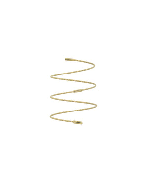 Anello da donna MagicWire Angel in oro giallo 18kt a mezza spirale con fili allungati 224-AS-G-01
