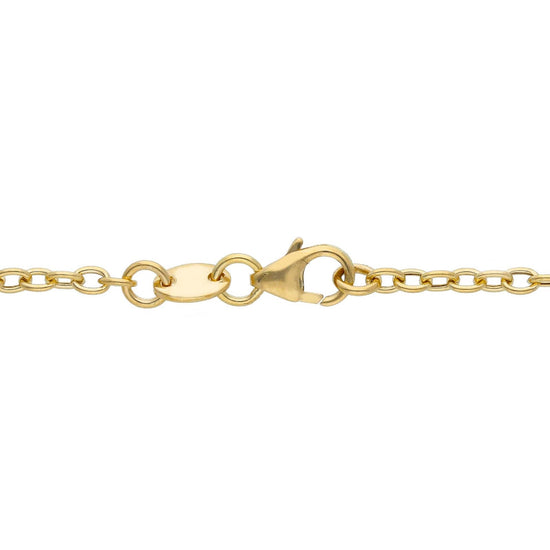 Collana donna JOY Gioielli in oro giallo, rosé e bianco con maglie ovali 226858-2