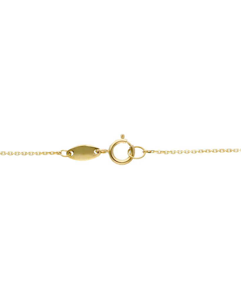 Collana girocollo da donna JOY Gioielli in oro giallo 18 kt con ciondolo a forma di albero della vita intarsiato 227701