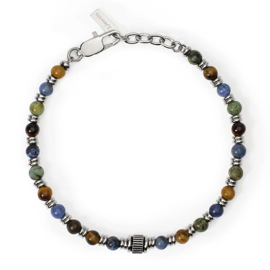 Bracciale uomo 2Jewels Original acciaio pietre preziose e elemento 232561-1