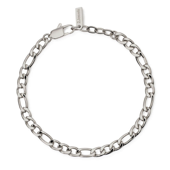 Bracciale uomo 2Jewels Blockchain con catena figaro 5mm 232568-1