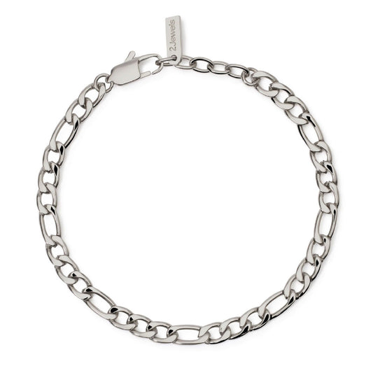 Bracciale uomo 2Jewels Blockchain con catena figaro 5mm 232568-1