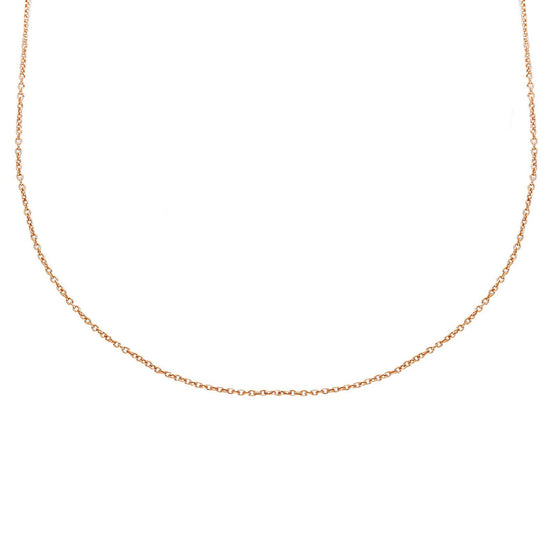 Collana donna JOY Gioielli Oro in oro rosa con cuore e zirconi 232605ROLO40-3