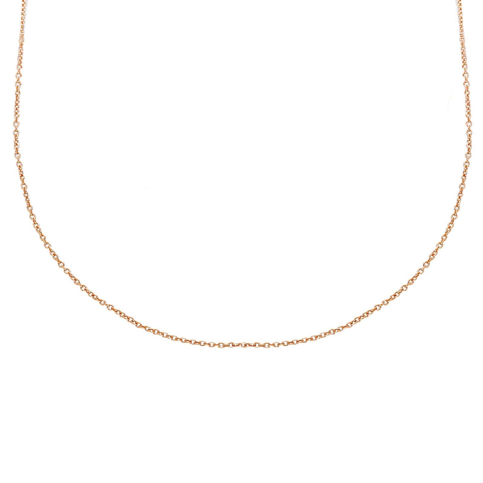 Collana donna JOY Gioielli Oro in oro rosa con cuore e zirconi 232605ROLO40-3