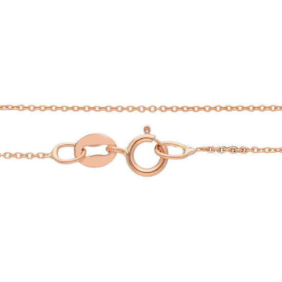 Collana donna JOY Gioielli Oro in oro rosa con cuore e zirconi 232605ROLO40-4