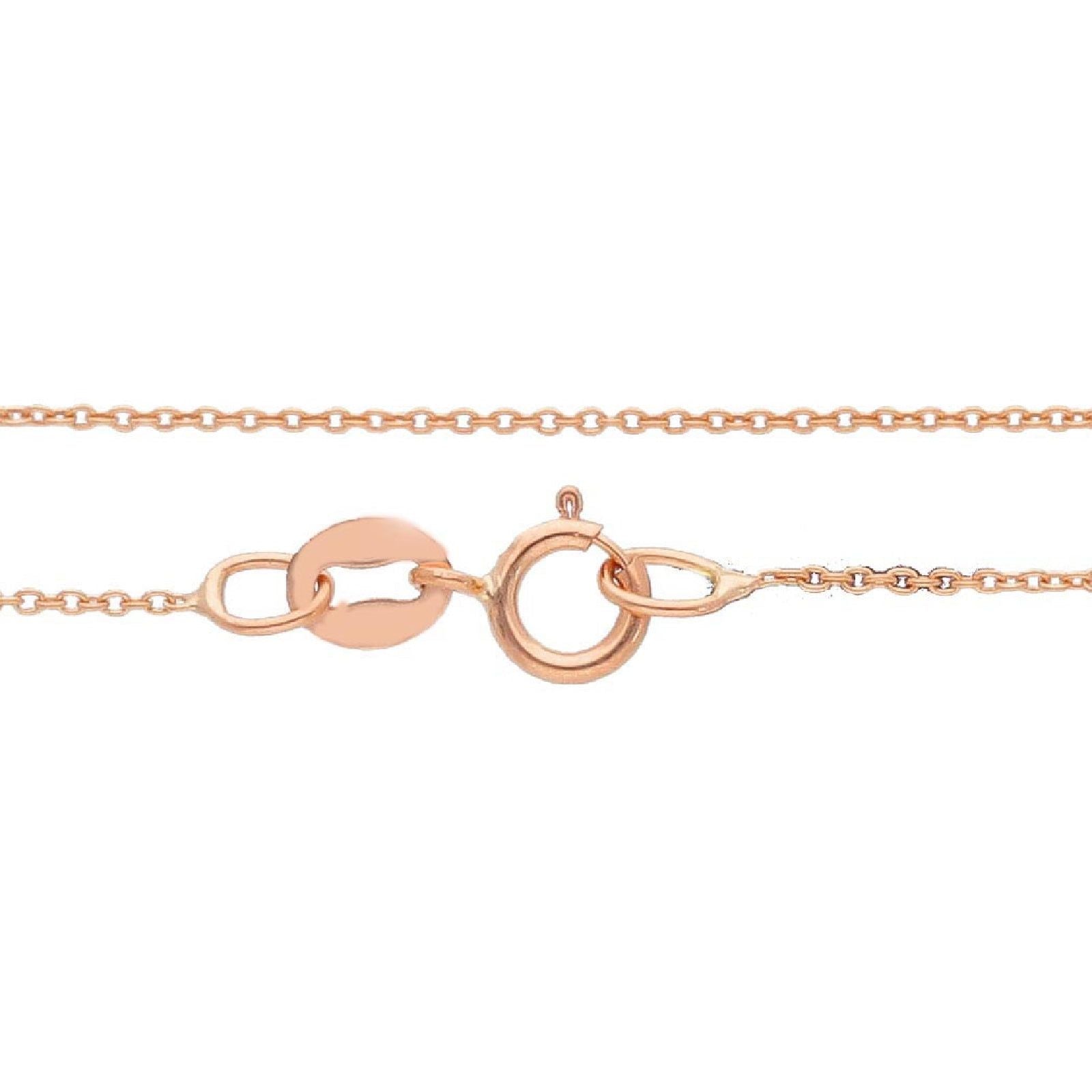 Collana donna JOY Gioielli Oro in oro rosa con cuore e zirconi 232605ROLO40-4