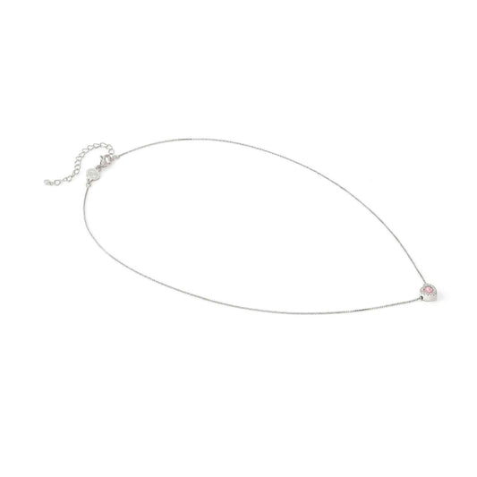 Collana donna Nomination All My Love argento zirconi bianchi e rosa a cuore 240302-002-2
