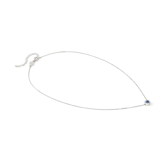 Collana donna Nomination All My Love argento zirconi bianchi e blu a cuore 240302-012-2