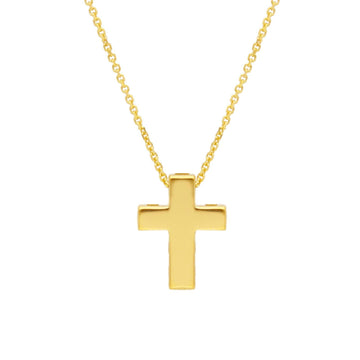 Collana donna JOY Gioielli in oro giallo con ciondolo a croce 244982-1