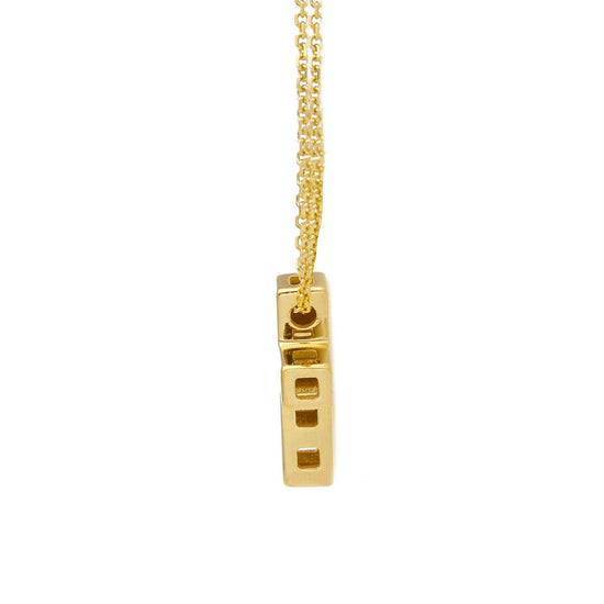 Collana donna JOY Gioielli in oro giallo con ciondolo a croce 244982-2