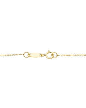 Collana girocollo da donna della collezione JOY Gioielli Oro in oro giallo 18kt con croce pendente 244982