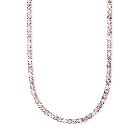Collana tennis donna 2Jewels Youcolors acciaio con cristalli multicolor 3 mm 251931-1
