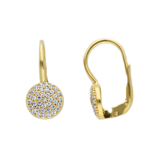 Orecchini monachella donna JOY Gioielli Oro in oro giallo con zirconi 253206-1