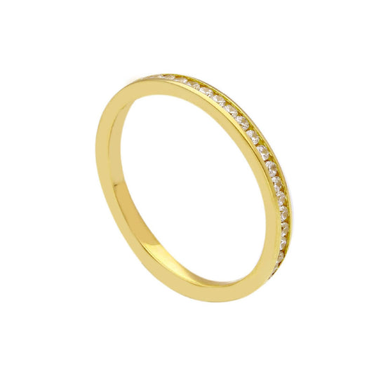 Anello tuttogiro donna JOY Gioielli Oro in oro giallo zirconi 256382GG-1