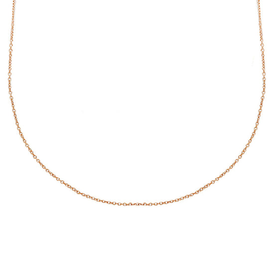 Collana donna JOY Gioielli in oro rosé con condolo pavé di zirconi 259087ROLO42-3