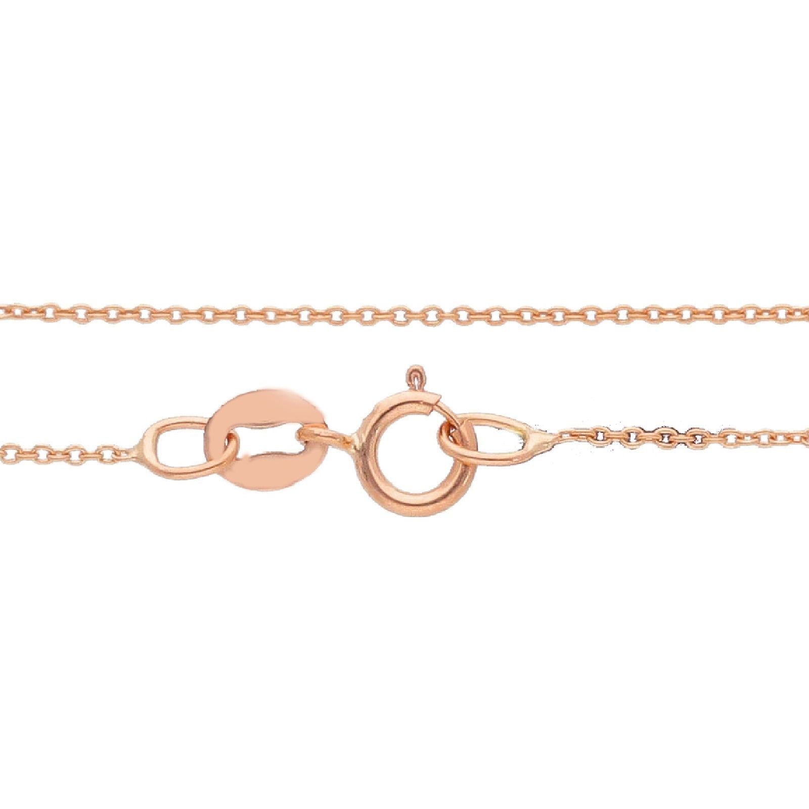 Collana donna JOY Gioielli in oro rosé con condolo pavé di zirconi 259087ROLO42-4