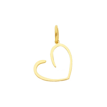 Ciondolo donna JOY Gioielli Oro in oro giallo a cuore aperto 262143-1