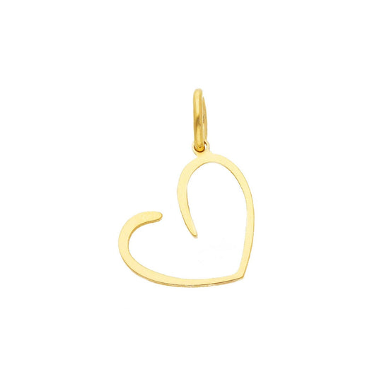 Ciondolo donna JOY Gioielli Oro in oro giallo a cuore aperto 262143-1