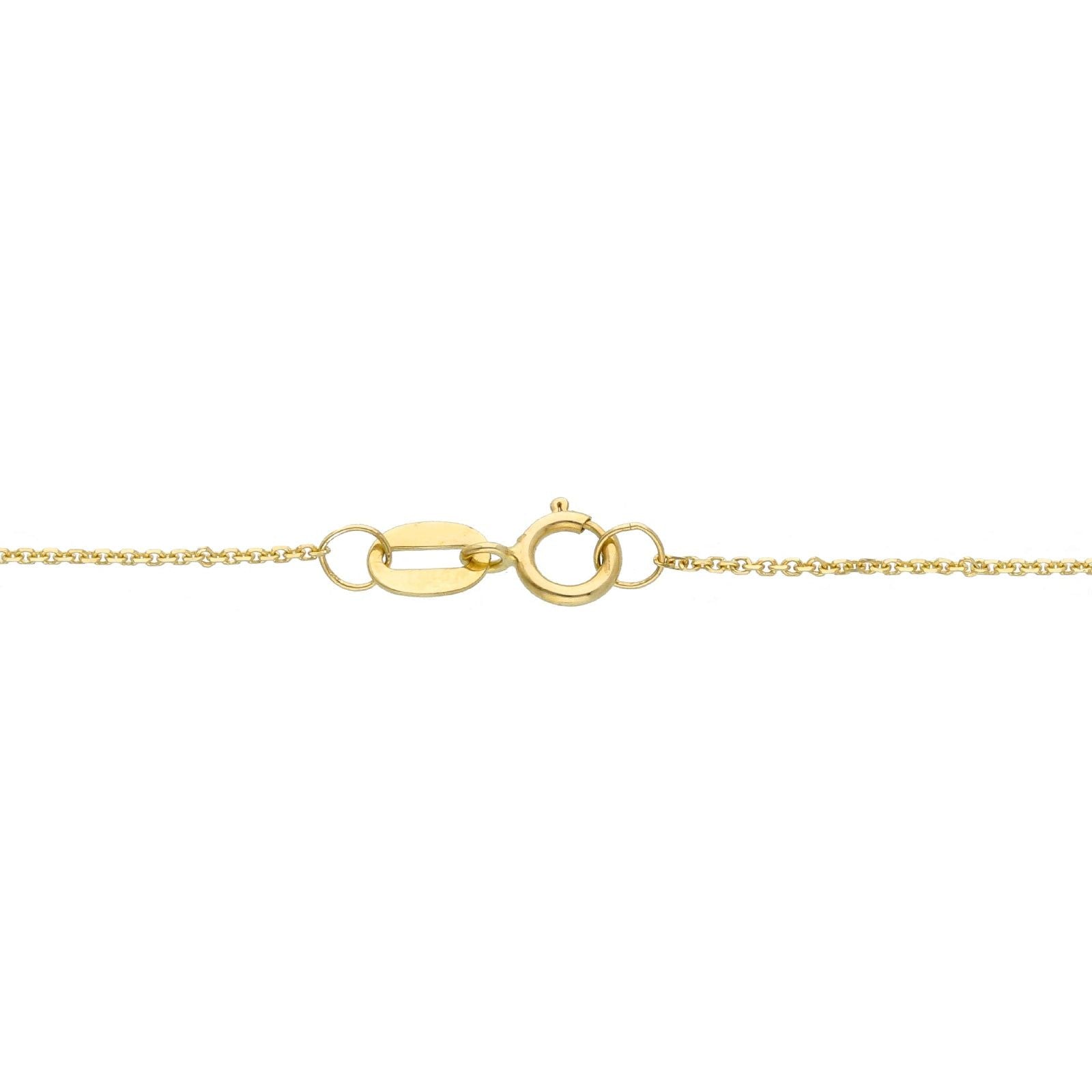 Collana donna JOY Gioielli Oro in oro giallo con croce di zirconi 263172-2