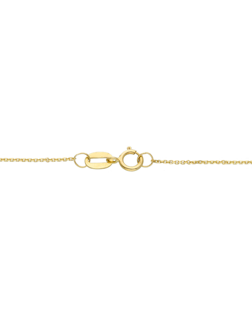 Collana da donna JOY Gioielli Oro in oro giallo 18kt con ciondolo a croce con zirconi 263172